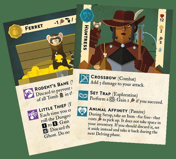 Mini Rogue: Huntress and Ferret