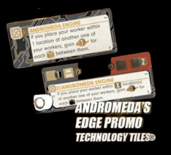 Galactic Cruise: Andromeda's Edge Promo Technology Tiles
