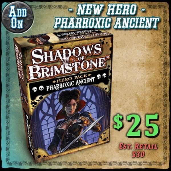 Shadows of Brimstone: Pharroxic Ancient Hero Pack