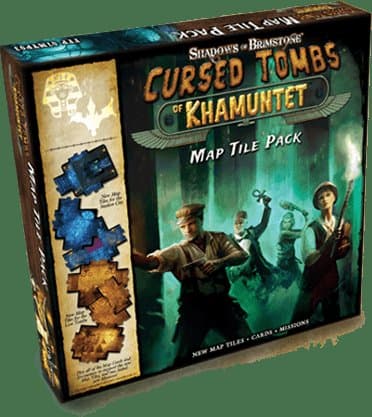 Shadows of Brimstone: Cursed Tombs of Khamuntet – Map Tile Pack