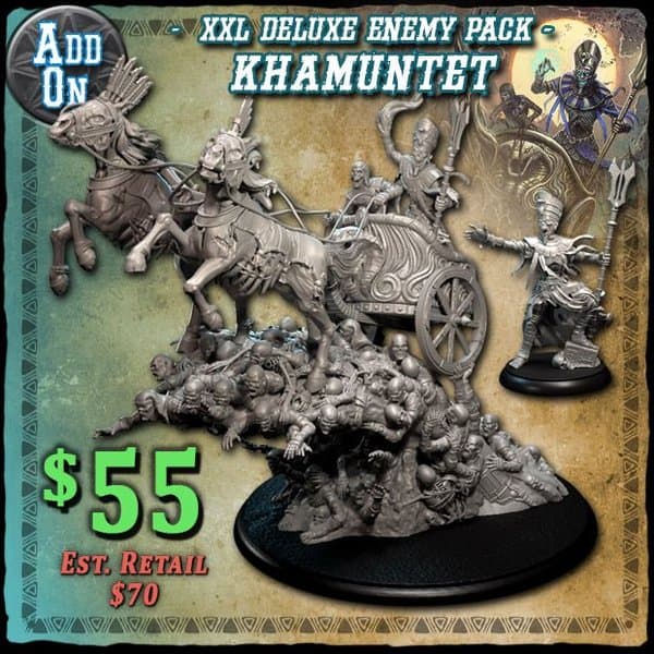 Shadows of Brimstone: Khamuntet XXL Deluxe Enemy Pack