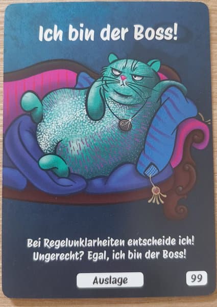 Ich habe Fertig: Ich bin der Boss! Promo Card
