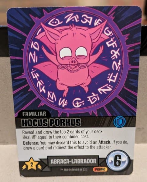 Epic Spell Wars of the Battle Wizards: Hocus Porkus Familiar Promo