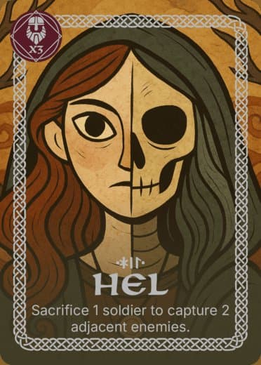 Hnefatafl: Valhalla – HEL Promo Card
