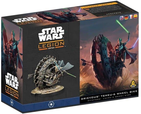 Star Wars: Legion – General Grievous' TSMEU-6 Wheel Bike