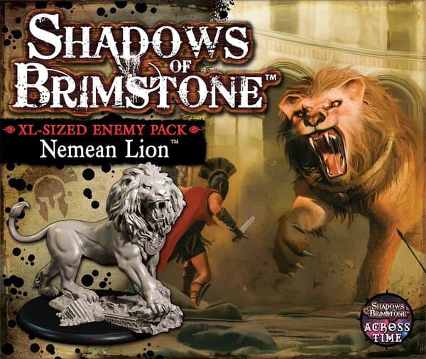 Shadows of Brimstone: Nemean Lion XL-Sized Enemy Pack