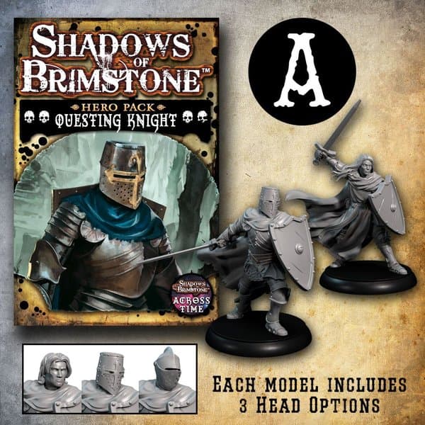 Shadows of Brimstone: Questing Knight Hero Pack