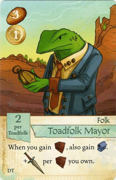 Creature Caravan: Toadfolk Mayor