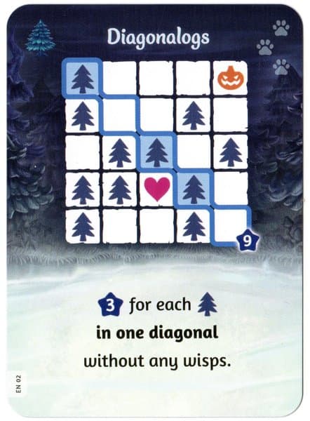 Wispwood: Diagonalogs Promo Card