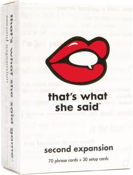 That's What She Said Game: Second Expansion
