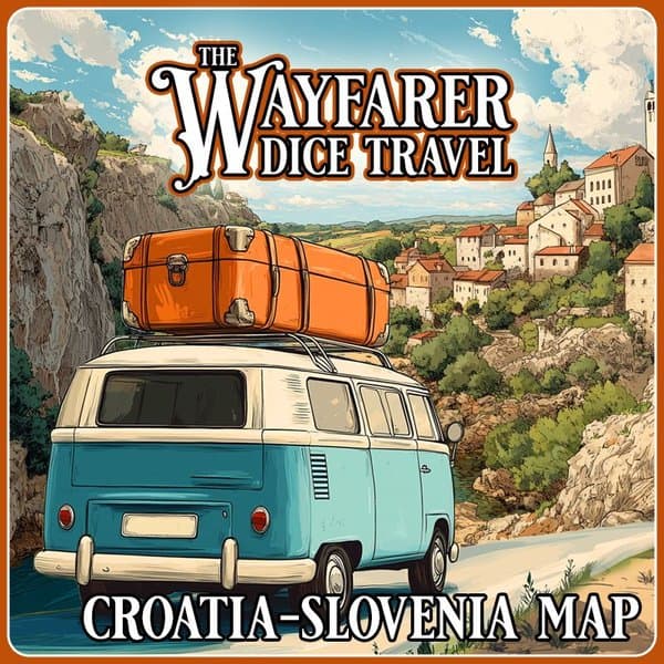 The Wayfarer: Croatia-Slovenia Map
