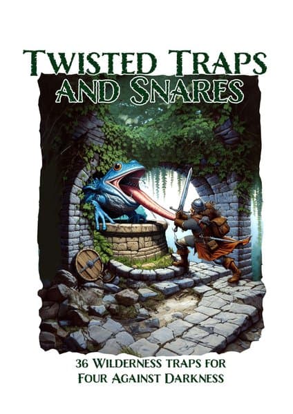 Twisted Traps and Snares: 36 Wilderness Traps for Four Against Darkness