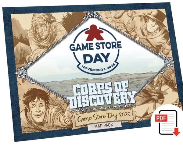 Corps of Discovery: Game Store Day 2025 Map Pack