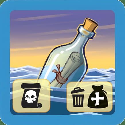Captain Flip: Isla Bomba – Une bouteille à la mer Promo Card