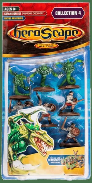 Heroscape: Zanafor's Discovery – Greeks and Vipers Army Expansion