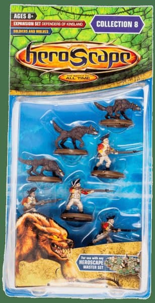 Heroscape: Defenders of Kinsland – Soldiers & Wolves Army Expansion