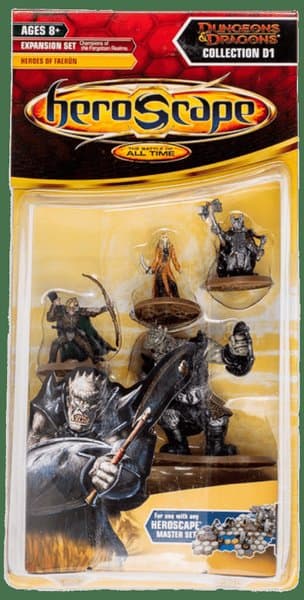 Heroscape: D1 Champions of the Forgotten Realms – Heroes of Faerûn Army Expansion