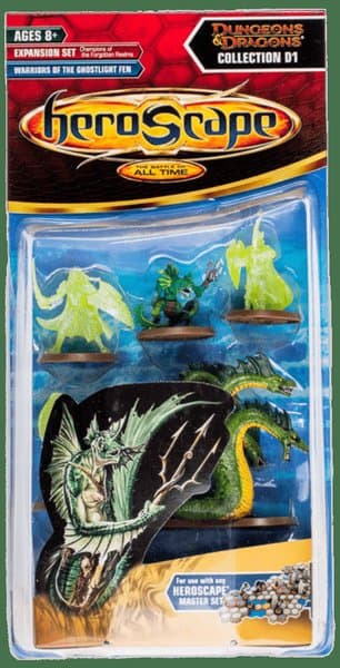Heroscape: D1 Champions of the Forgotten Realms – Warriors of the Ghostlight Fen Army Expansion