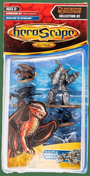 Heroscape: D2 Warriors of Eberron – Golem and the Wyrmlings Army Expansion