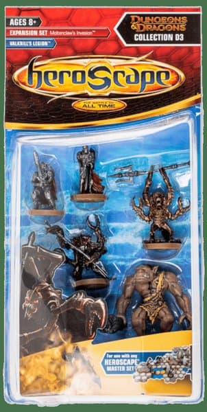 Heroscape: D3 Moltenclaw's Invasion – Valkrill's Legion Army Expansion