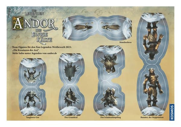 Die Legenden von Andor: Die Kreaturen des Ava