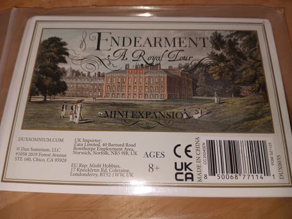 Endearment: A Royal Tour Mini Expansion