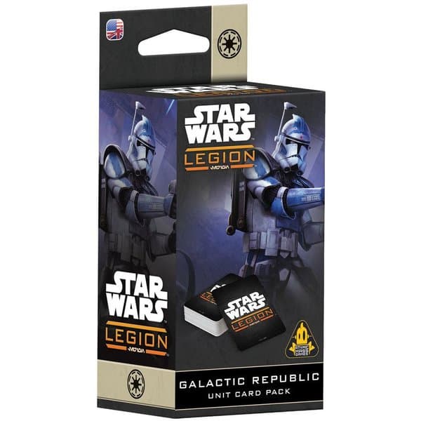 Star Wars: Legion – Galactic Republic Unit Card Pack