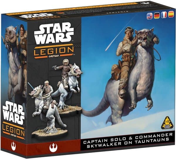 Star Wars: Legion – Captain Solo & Commander Skywalker on Tauntauns