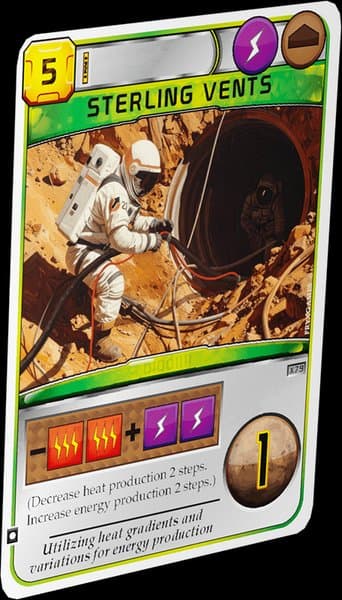 Terraforming Mars: Sterling Vents Promo Card