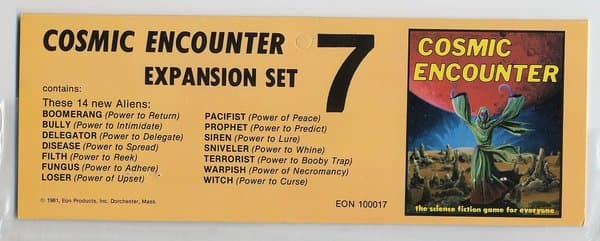 Cosmic Encounter: Expansion Set #7