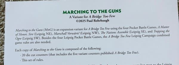Marching to the Guns