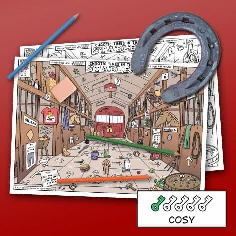 Escape Page: Chaotic Times in the Stables