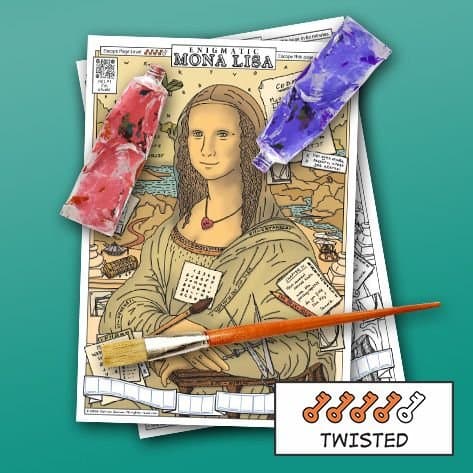 Escape Page: Enigmatic Mona Lisa