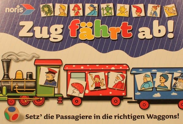 Zug fährt ab