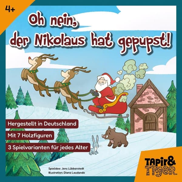 Oh nein, der Nikolaus hat gepupst!