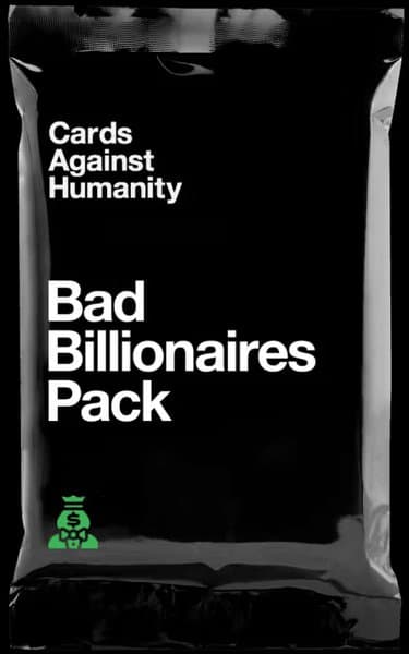 Cards Against Humanity: Bad Billionaires Pack