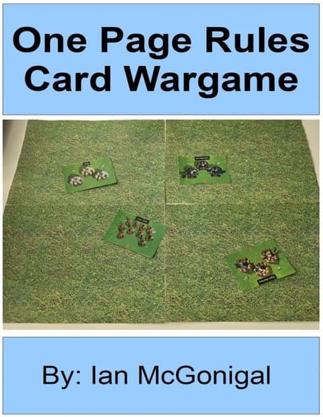 One Page Rules Card Wargame