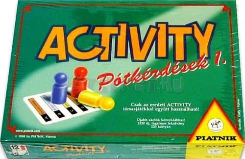 Activity Pótkérdések I.