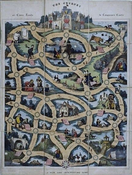 The Journey or Cross Roads to Conqueror's Castle