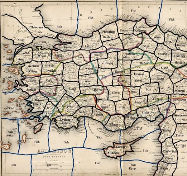Anatolia 1000 BC