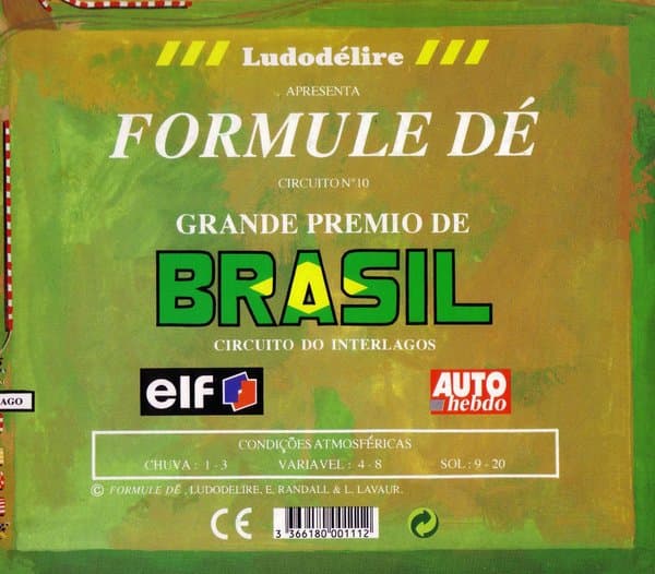 Formule Dé Circuit 	№ 10: GRANDE PREMIO DE BRASIL – Circuito do Interlagos