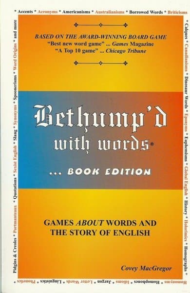 Bethump'd with Words: Book Edition