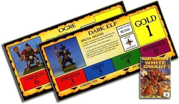 Talisman (Third Edition): White Dwarf #179 Characters