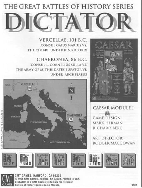 The Great Battles of Julius Caesar: The Civil Wars 48-45 B.C. – Dictator