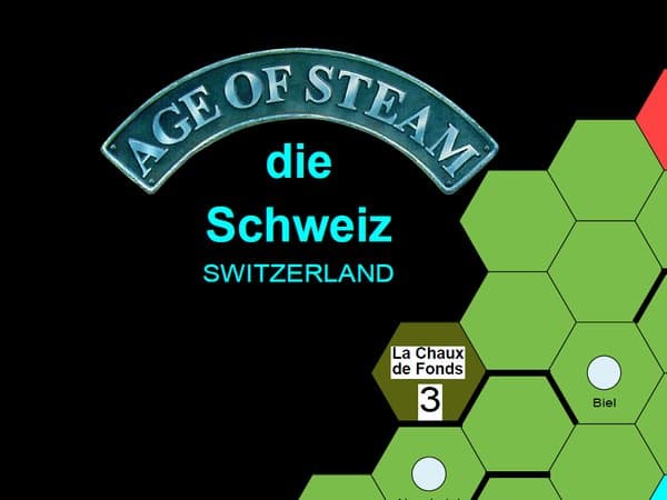 Age of Steam Expansion: Switzerland