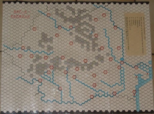 Railway Rivals Map RO: Romania
