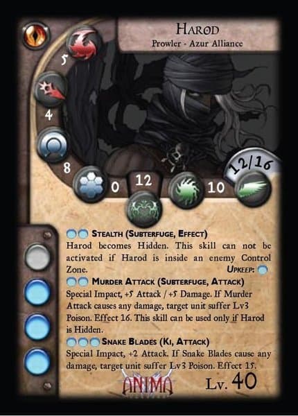 Anima Tactics: Harod