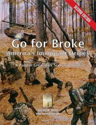 Go For Broke: America's Immigrant Heroes – A Panzer Grenadier Scenario Book