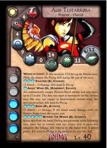 Anima Tactics: Alis Testarossa