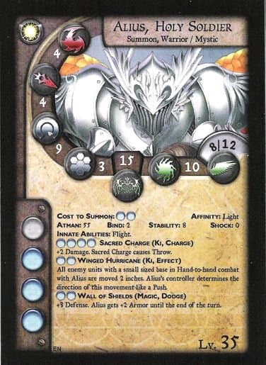 Anima Tactics: Alius, Holy Soldier